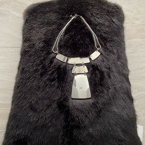 Sterling Silver statement necklace